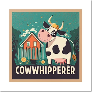 Cow whisperer Cow Posters and Art